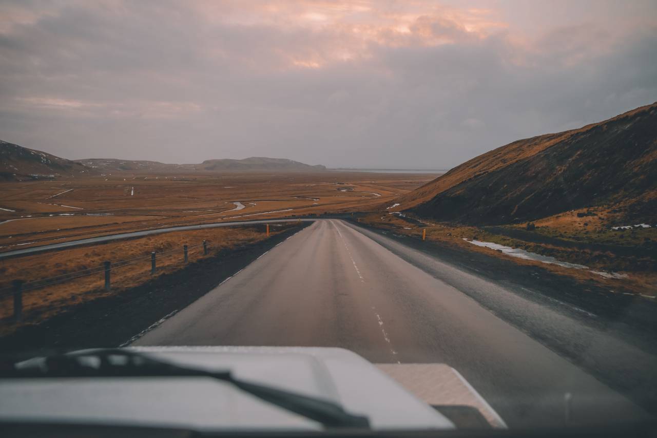 nature, landscape, mountain, clouds, sky, grass, field, travel, adventure, trek, road, car, transportation, vehicle
, 