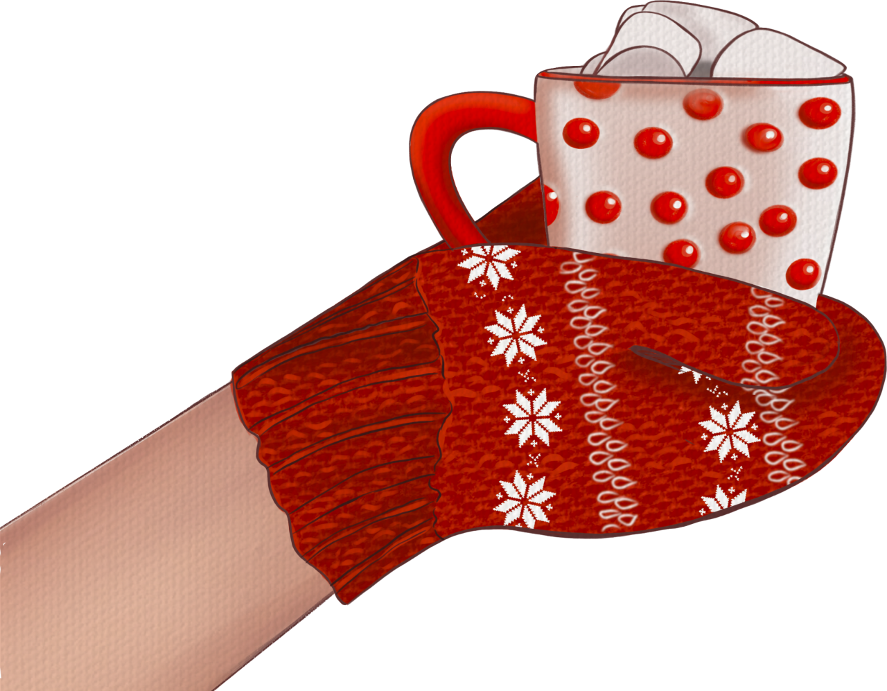  Red mitten,christmas,overlay,png,winter,heat,temperature,illustration,vector,knitting,season,drink,mitten,backgrounds,wool,design,clothing