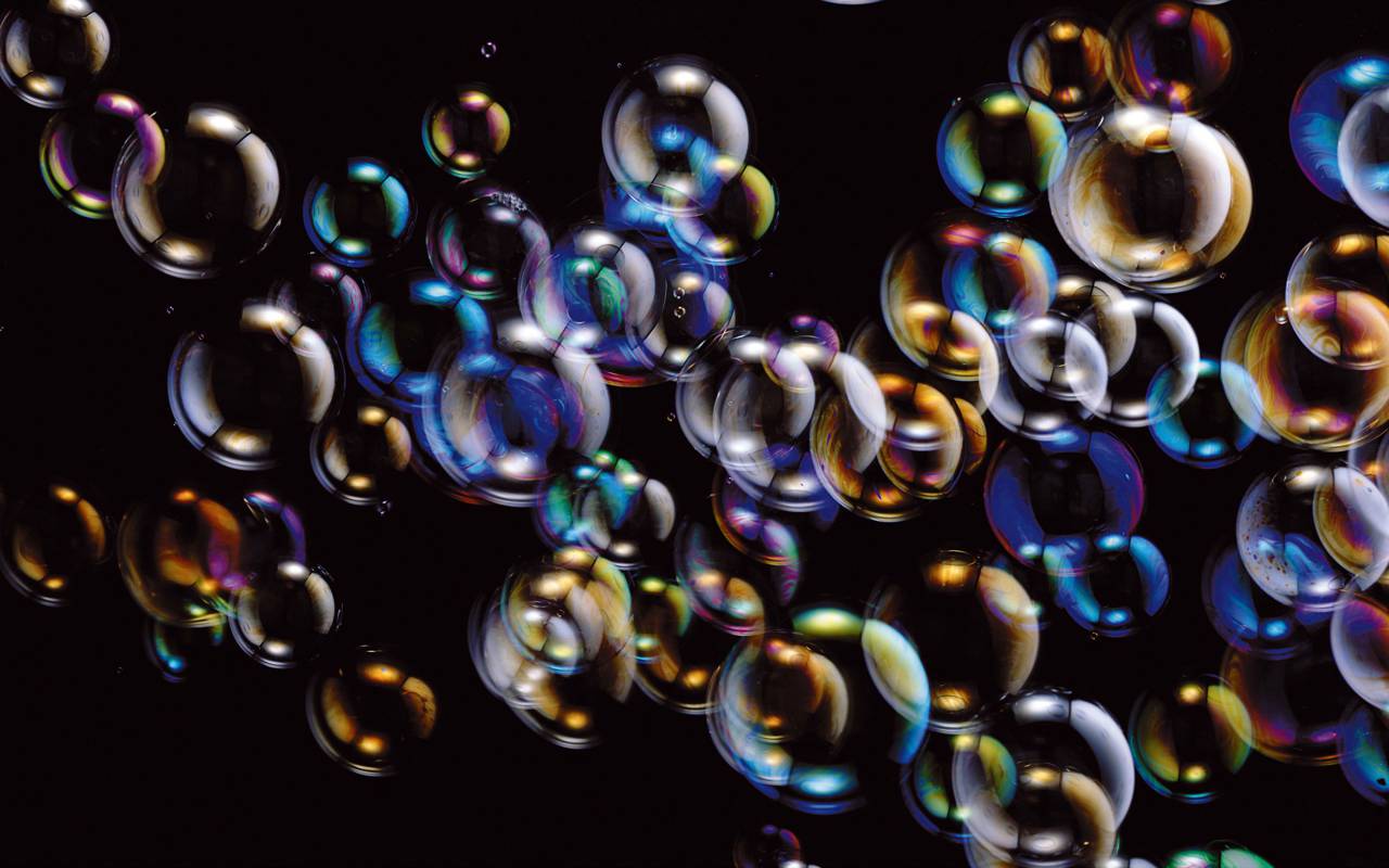 Burbujas, fondo negro, burbuja, agua, líquido, transparente, fondo, negro, limpio, mojado, reflexión, resumen, frescura, textura, jabón, primer plano, realista,