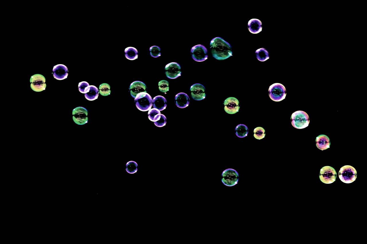Bubbles, black Background, bubble, water, liquid, transparent, background, black, clean, wet, reflection, abstract, freshness, texture, soap, closeup, realistic, 