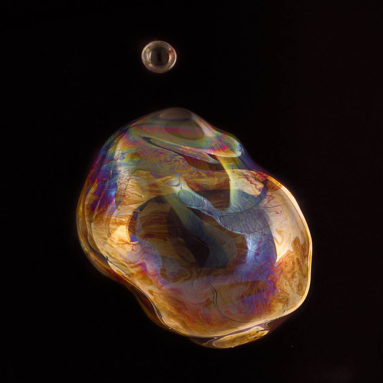 Burbujas, fondo negro, burbuja, agua, líquido, transparente, fondo, negro, limpio, mojado, reflexión, resumen, frescura, textura, jabón, primer plano, realista,