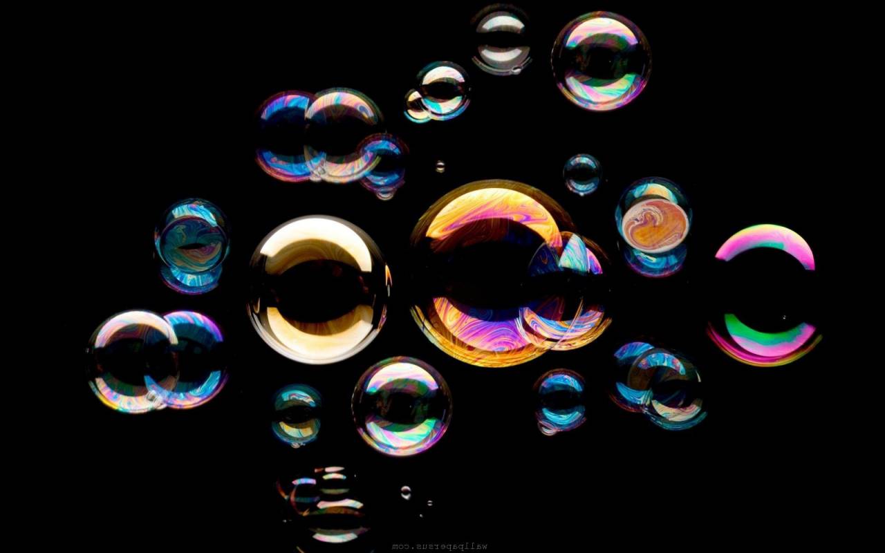 Burbujas, fondo negro, burbuja, agua, líquido, transparente, fondo, negro, limpio, mojado, reflexión, resumen, frescura, textura, jabón, primer plano, realista,