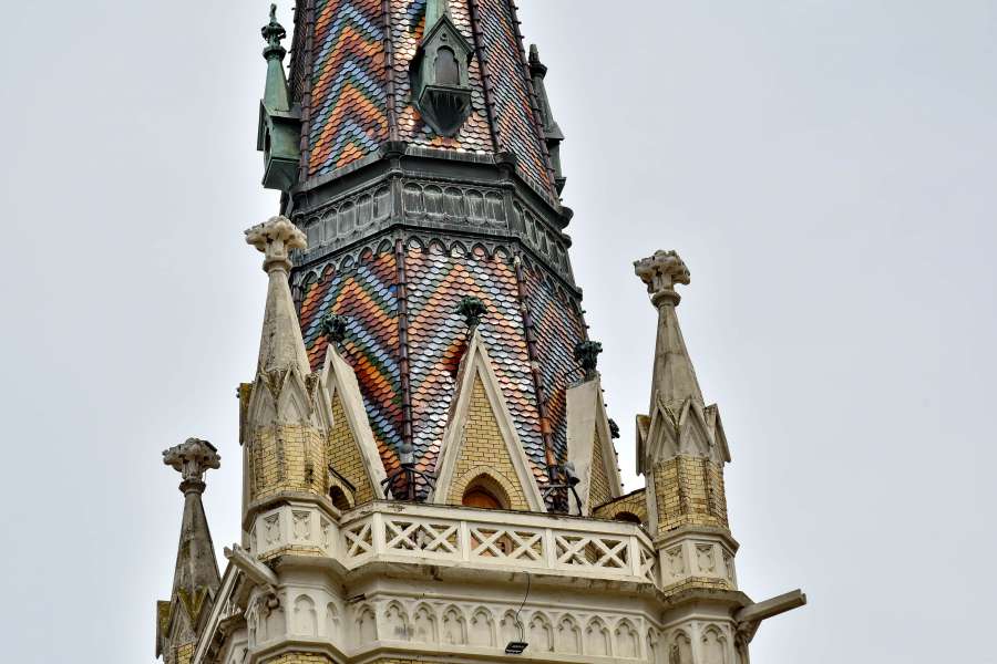 arquitectura, iglesia, reloj, antiguo, catedral