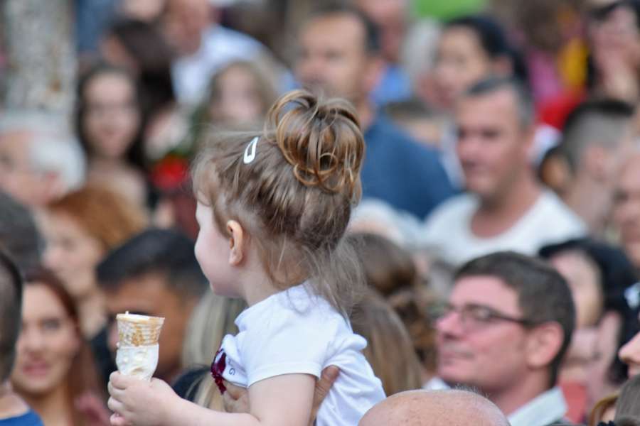 ceremony, childhood, crowd, icecream, pretty 