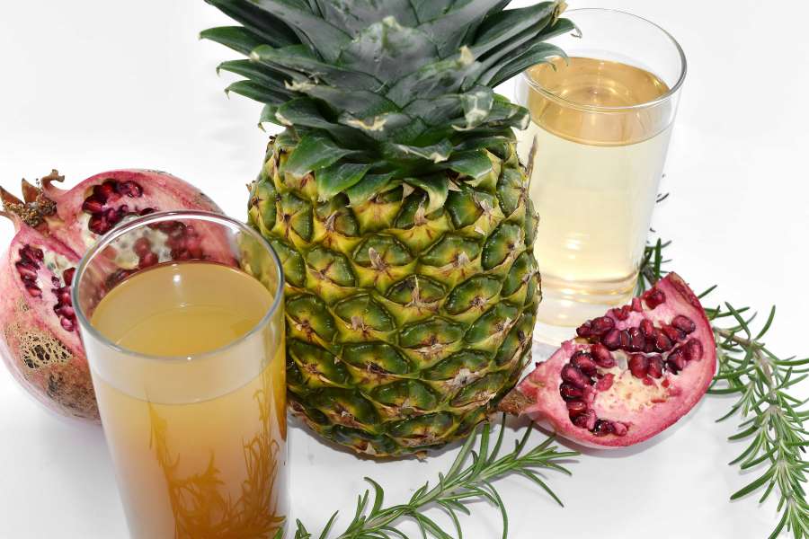 antioxidante, exótico, coctel de frutas