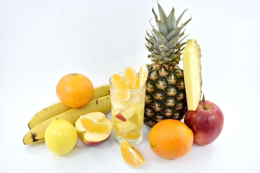exotic, fruit juice, grapefruit, mango 