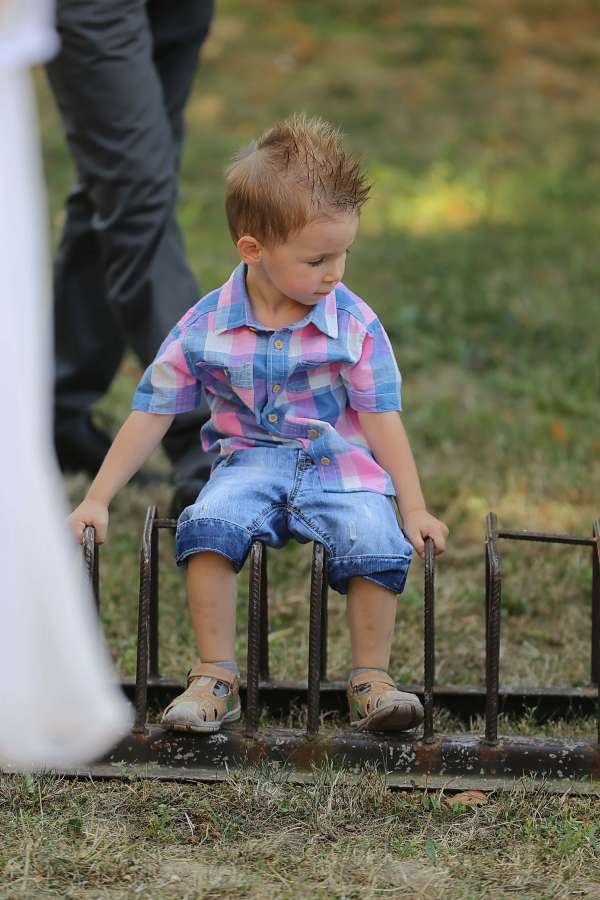 hairstyle, child, boy, outdoors, fun, park 