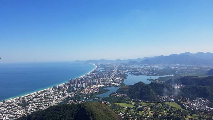 blue sky, coastline, panorama, shoreline 