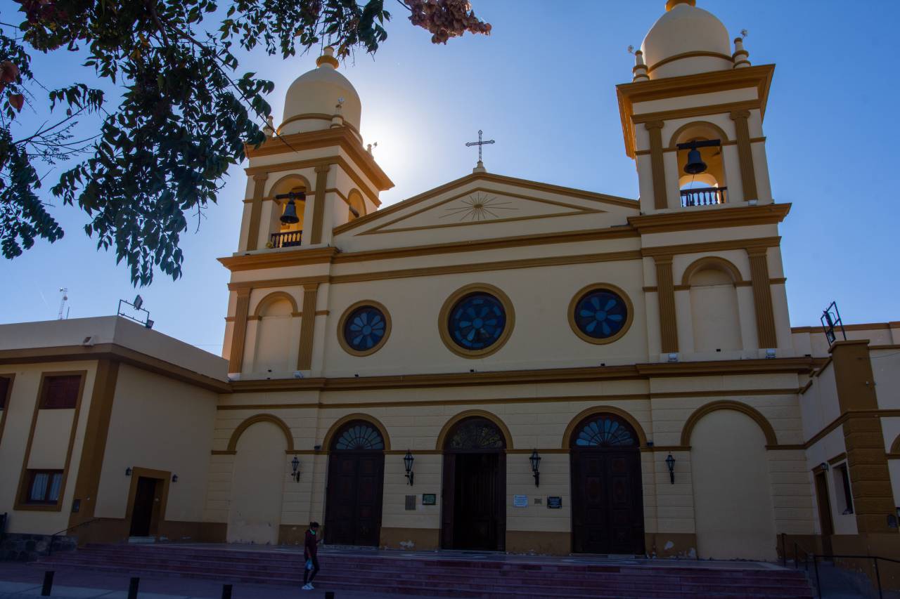 Salta Province, North, Arid Climate, Travel Destinations, Famous Place, Architecture, Old, Cultures, Village, Desert Area, Andes, Valley, Cordillera, Church, Town Square, Bell, Colonial Style, Facade, Catholicism, Ancient, Local Landmark, Valle de Calchaquies, Cafayate, latinamerican, 