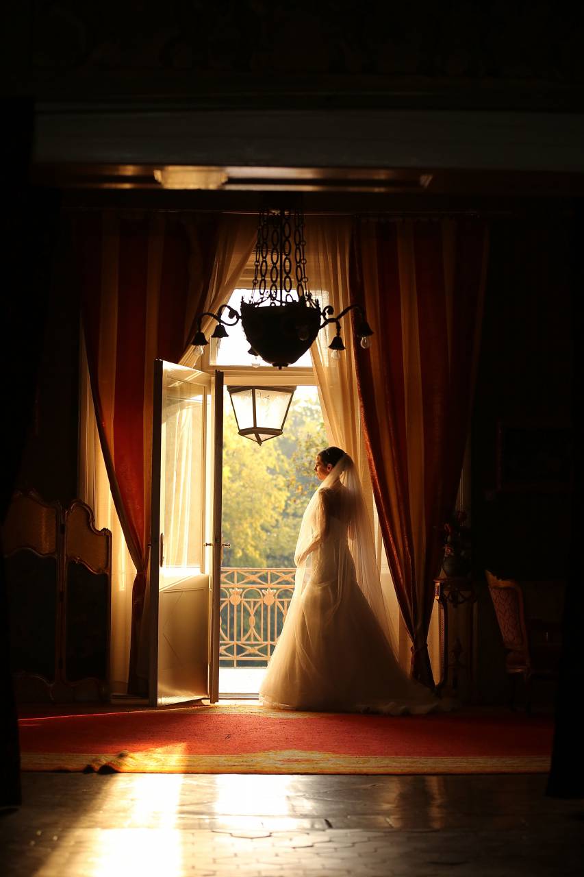 profesional, fotografía, boda, novia