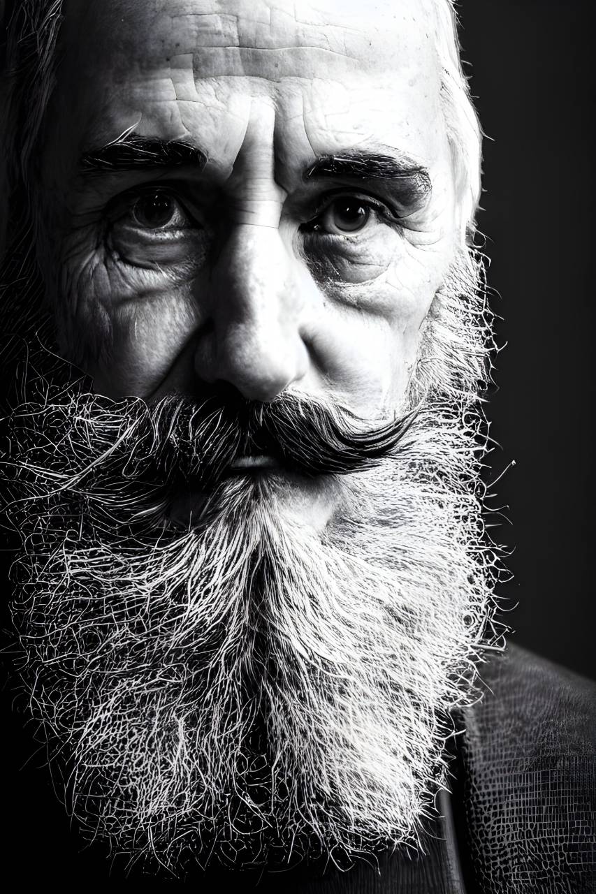 hipster, barba, hombres, retrato, una persona, adulto, bigote, adulto mayor, blanco y negro, etnia caucásica, hombres, canas, rostro humano, mirando a la cámara, primer plano, hombres mayores, adulto maduro, uno, hombre ,viejo,foto en la cabeza,