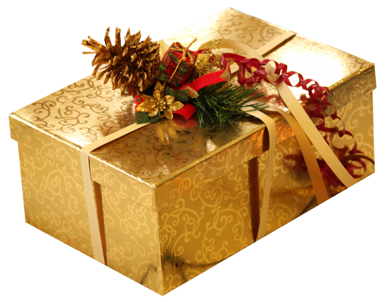  gift,overlay,png,gift,decoration,celebration,box,container,gold colored