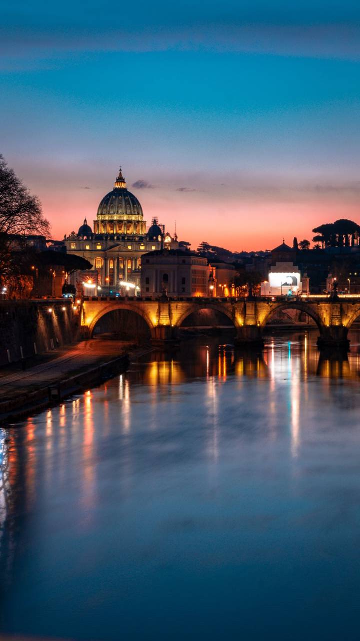 Italia, Roma, arquitectura, edificio, Europa, romano, italiano, punto de referencia, viajar, Roma, famoso, antiguo, antiguo, historia, turismo, paisaje urbano, ciudad, monumento, europeo, histórico, histórico, vista, al aire libre, urbano, cultura, Iglesia, capital, exterior, turismo, Roma, Italia, hermosa, Vaticano, puesta de sol, noche, religión, católica, Sena, río,