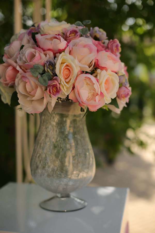 roses, crystal, pinkish, glass, pastel 