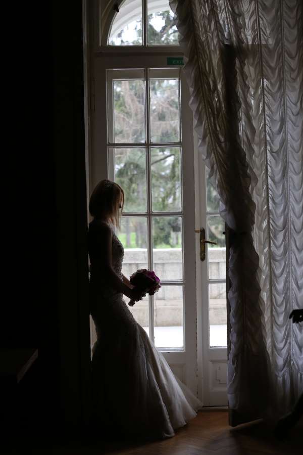 think, pretty girl, bride, alone, ?wedding? 