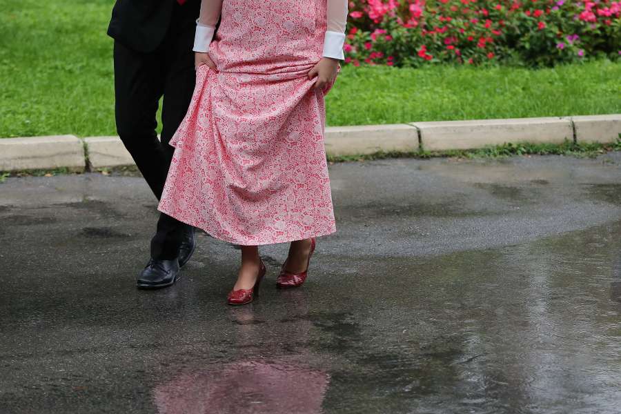 dress, man, people, rain, shoes, suit 