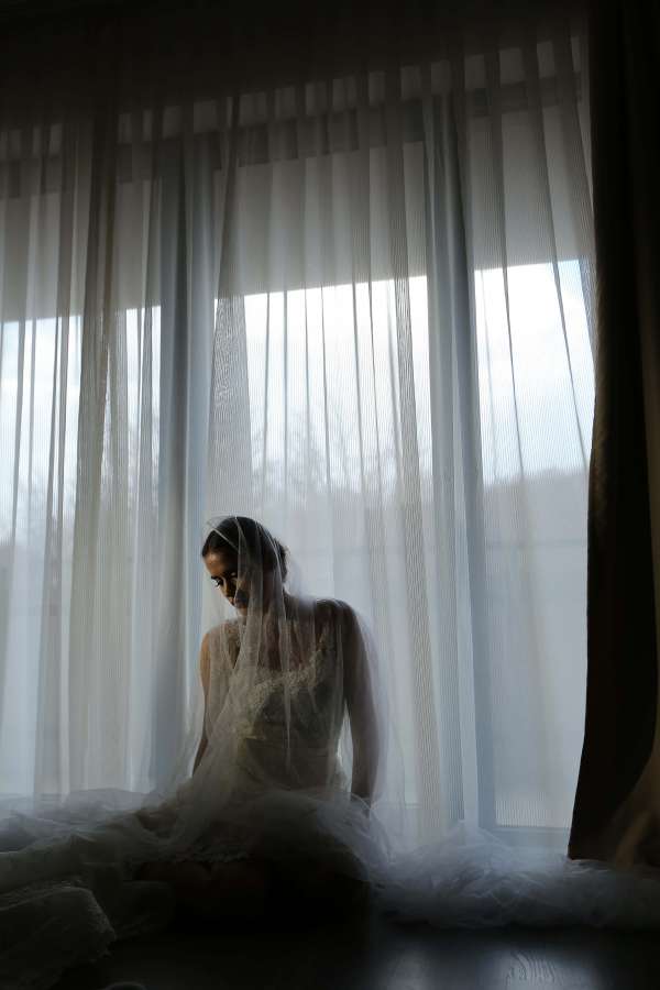 ?wedding? dress, veil, shoulder, hotel, pretty 