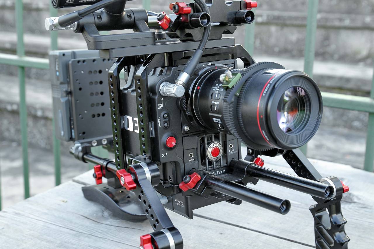 cámara digital, película, lente, inalámbrico, película