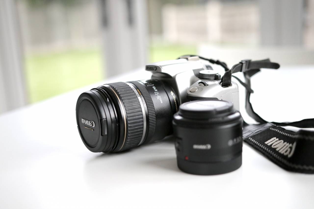cámara, fotografía, canon, lente, dslr,