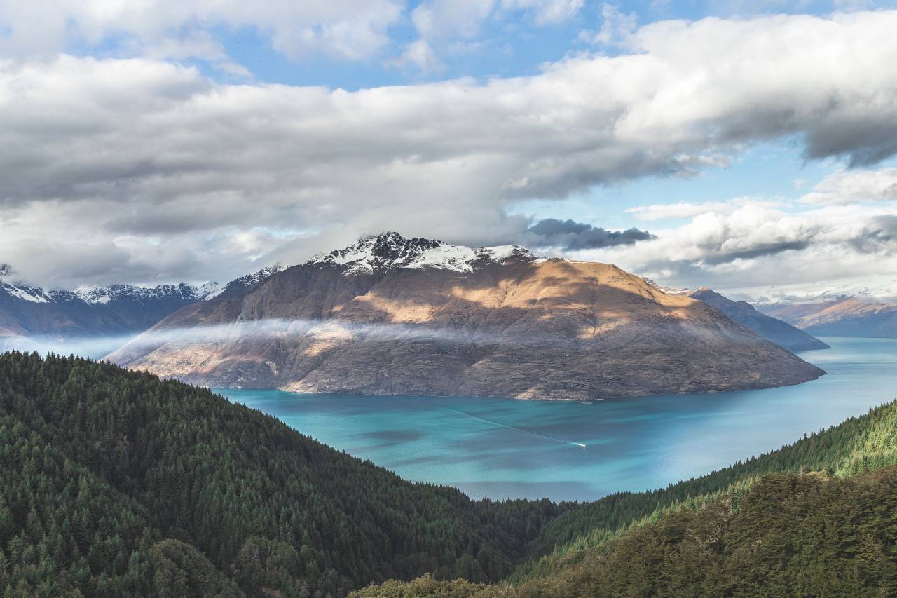 🥇 Image of mountain valley lake blue water forest trees - 【FREE PHOTO ...