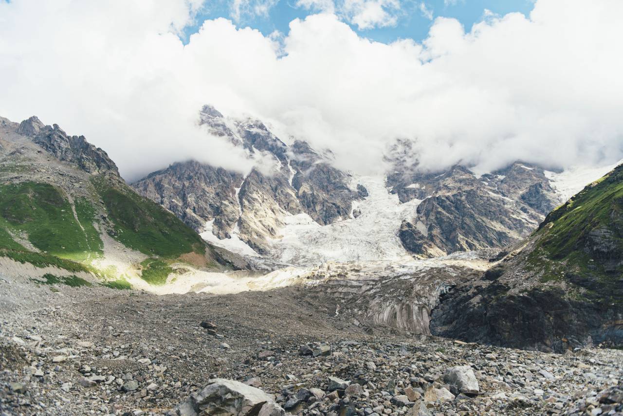 nature, landscape, mountain, trek, hike, climb, travel, adventure, clouds, sky
, 
