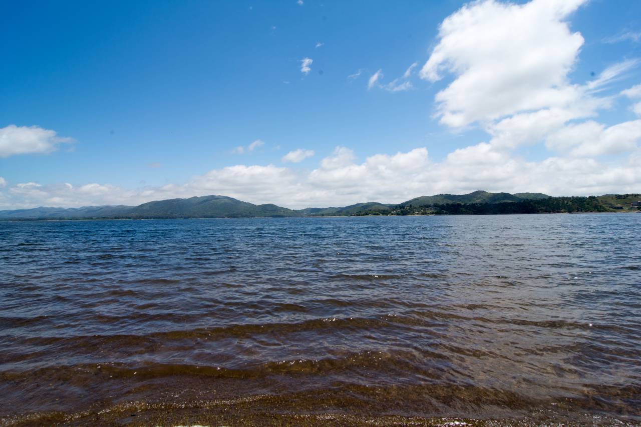 Water, Lake, Reservoir, Scenery, Outdoors, Nature, Mountain, Sky, Clouds, Reflection, Horizon, Tranquil, Serene, Beautiful, Vacation, Travel, Tourism, Destination, Cordoba, Argentina, South America, Panorama, View, Sunset, Sunrise, 