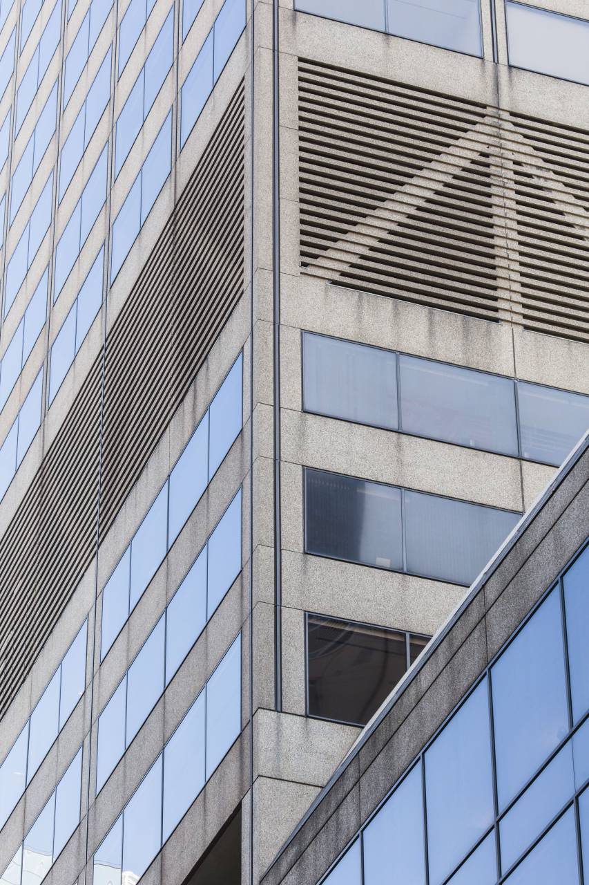 ciudad, edificio, patrón, estructura, arquitectura, exterior, ventanas, vidrio, urbano, hormigón, moderno, diseño, negocios, fachada, oficina, corporación,