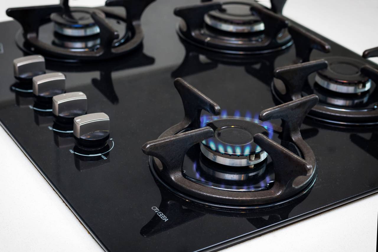 gas, stove, flames, fire, cooking, kitchen, appliance
, 