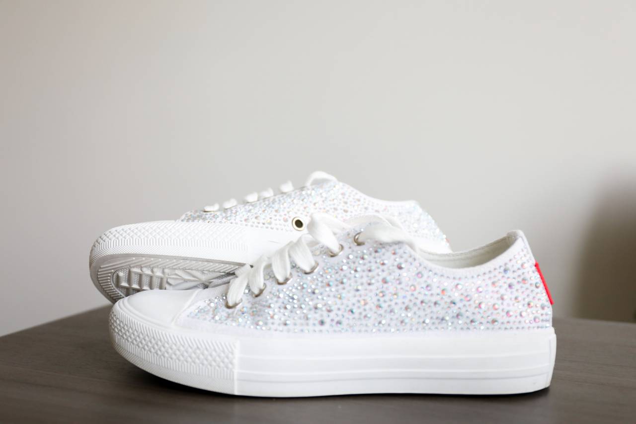 Zapatillas, zapatos, cerrar, par, moda, diamantes de imitación, calzado, casual, zapatillas, cordones, blanco, mínimo, objetos,