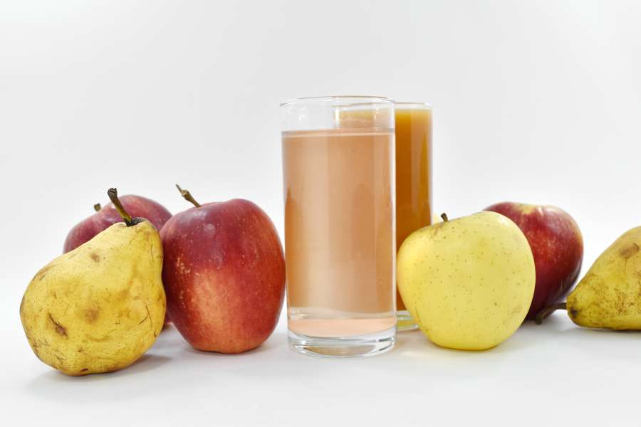 apples, beverage, fruit juice, pear, syrup 