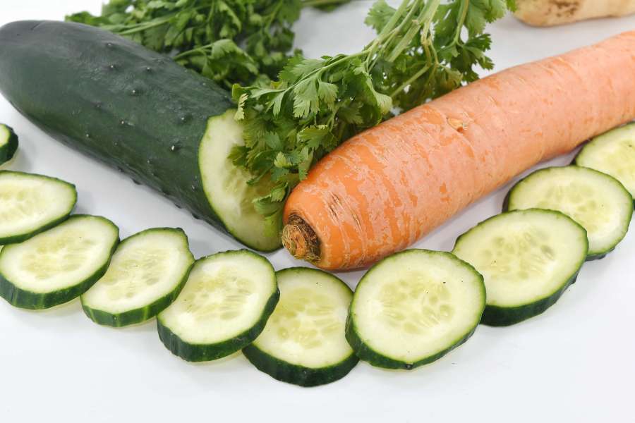 antioxidant, carrot, garnish, parsley 