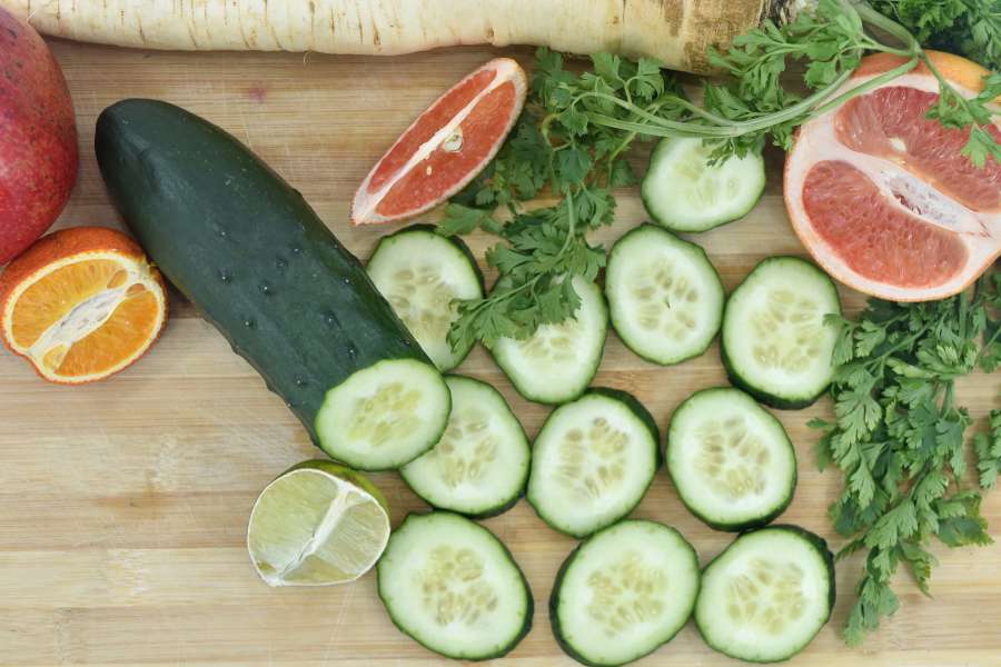 citrus, cucumber, grapefruit, mandarin 