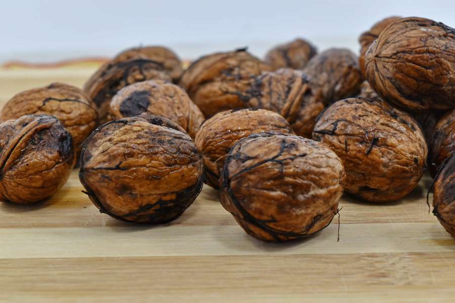walnut, brown, button, delicious, diet 