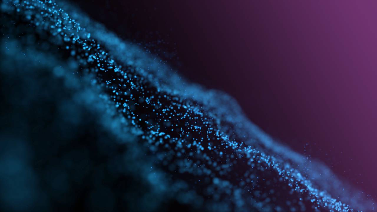 resumen, partículas, fondo, colorido, efectos, textura, creativo, luz, polvo, espacio, magia, verde azulado, azul, papel tapiz, ola, bokeh, degradado, puntos, púrpura,