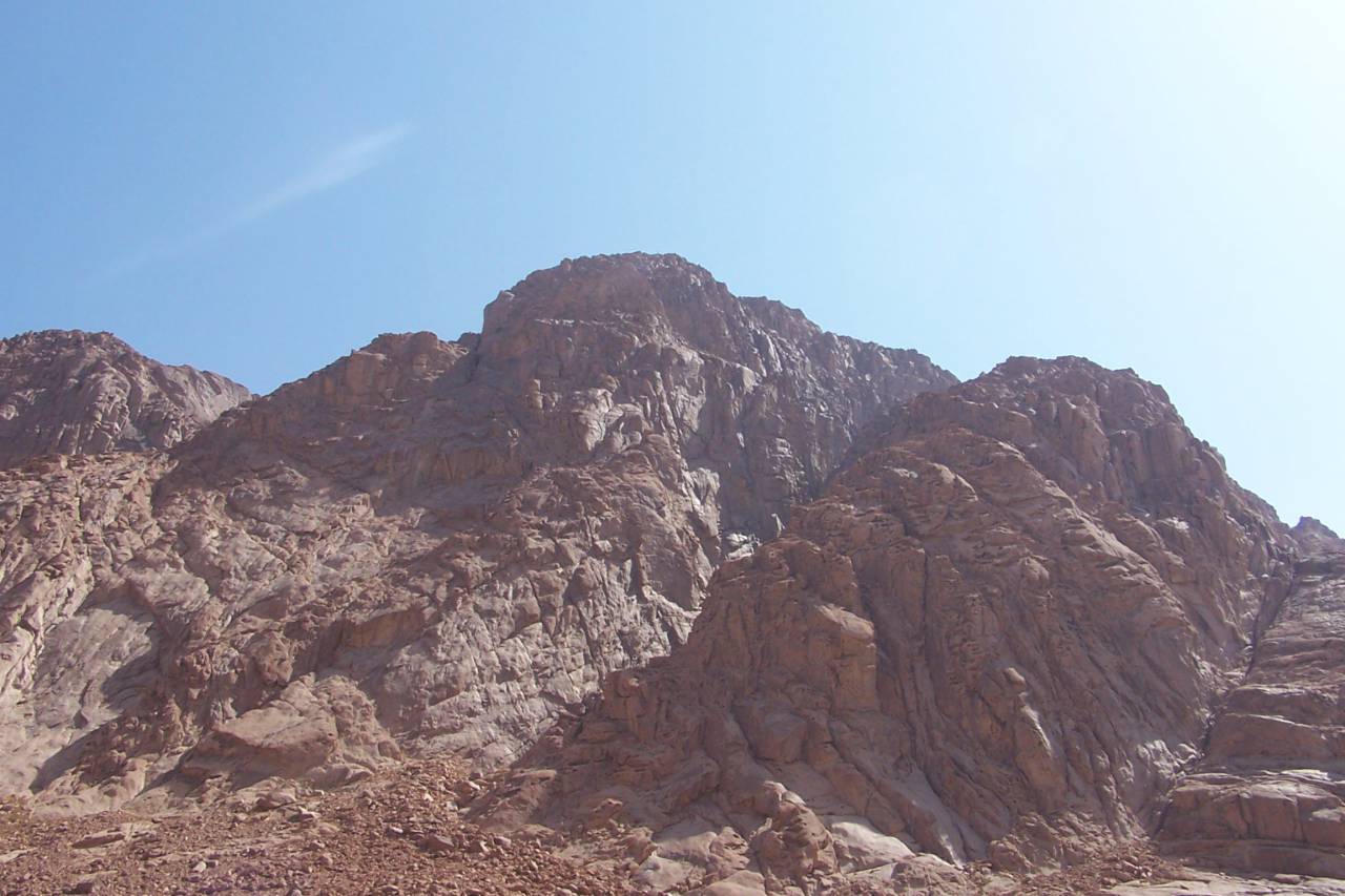 Mount Sinai, mountains, rocks, sunshine
, 