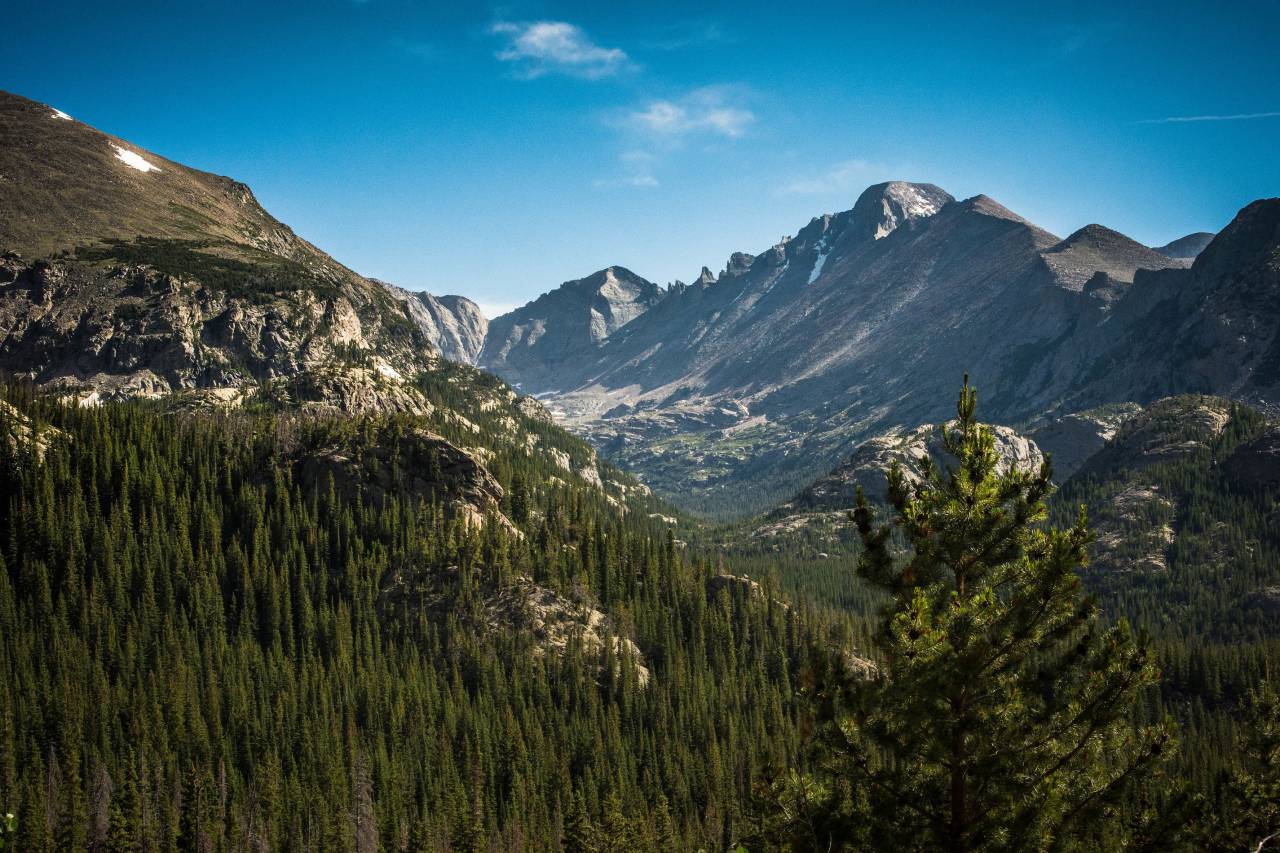 nature, landscape, mountains, valleys, trees, lush, vegetation, sky, clouds, horizon
, 