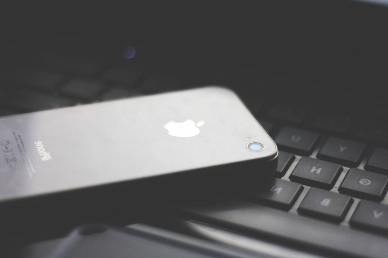 Oficina, trabajo, espacio de trabajo, negocios, gadgets, iphone, smartphone, móvil, teclado,
