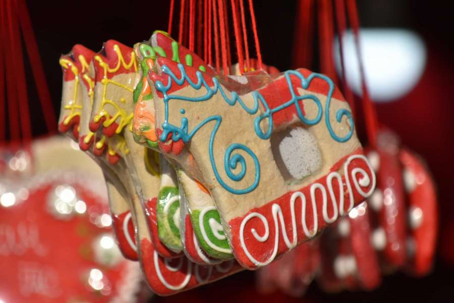 christmas, cookies, gingerbread, handmade 