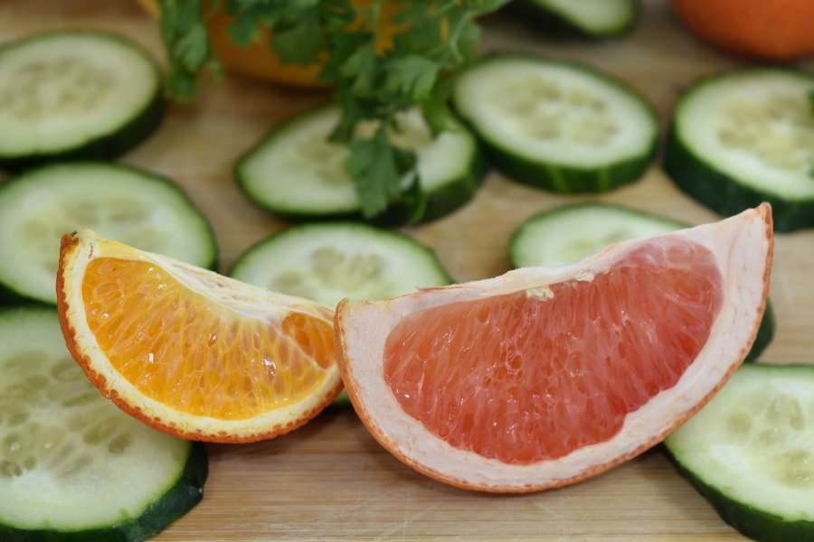 cucumber, grapefruit, independence, mandarin 