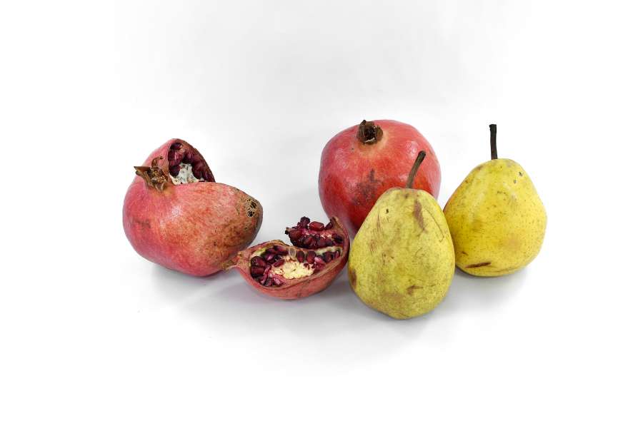 antioxidante, delicioso, fresco, peras