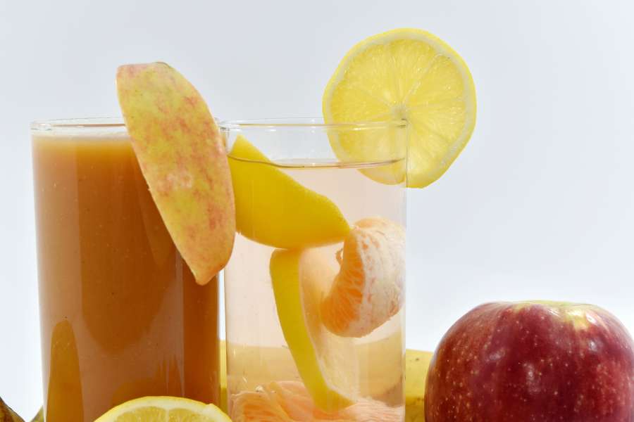 apple, beverage, lemon, lemonade, syrup 