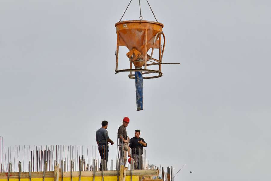 constructor, edificio, trabajador de la construcción