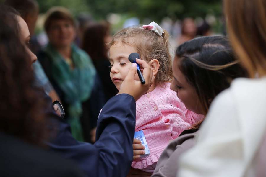 maquillaje, niñas, niña, cosméticos, niño