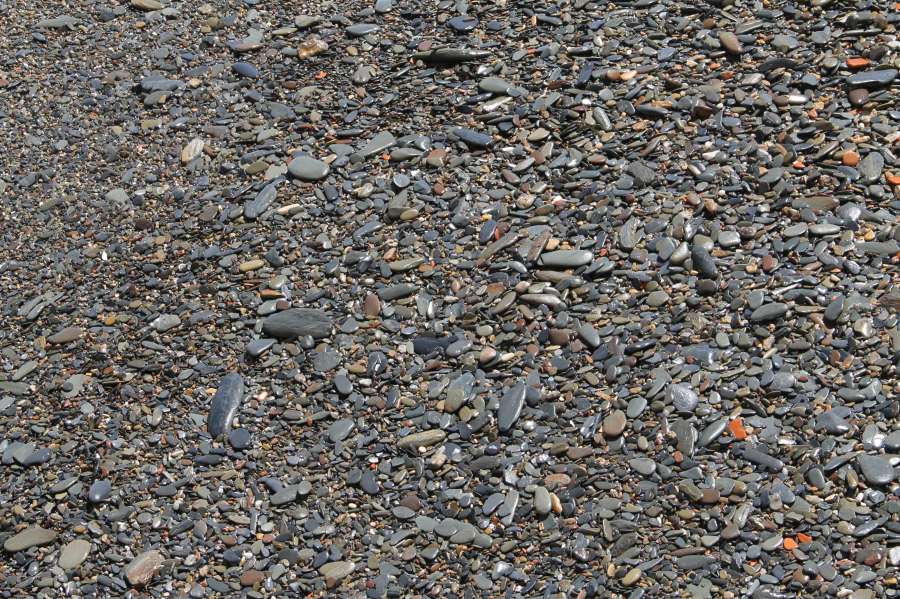 piedras, playa, mar, naturaleza