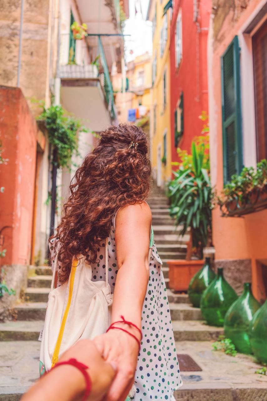 Couple, HoldingHands, Venice, Italy, Streets, Romance, Walking, Canals, Scenic, Historic, Tourism, Love, European, Travel, Architecture, POV, 