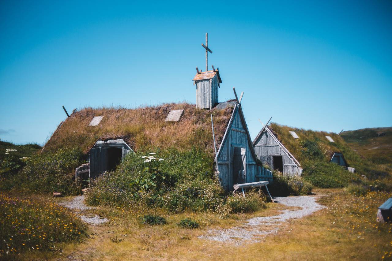 House, Iceland, Grass Roof, Cottage, Landscape, GreenRoof, Architecture, Rural, Nature, Traditional, EcoFriendly, Scenic, Island, Sustainable, Viking, 