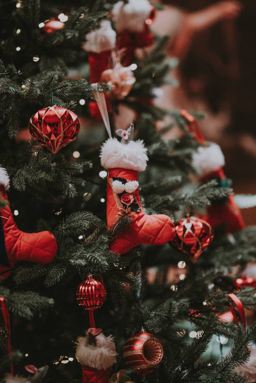 árbol, fondo, decoración, navidad, celebración, vacaciones, temporada, verde, alegre, decorativo, festivo, estacional, primer plano, primer plano, detalle, ornamento, fondo de navidad, nadie,