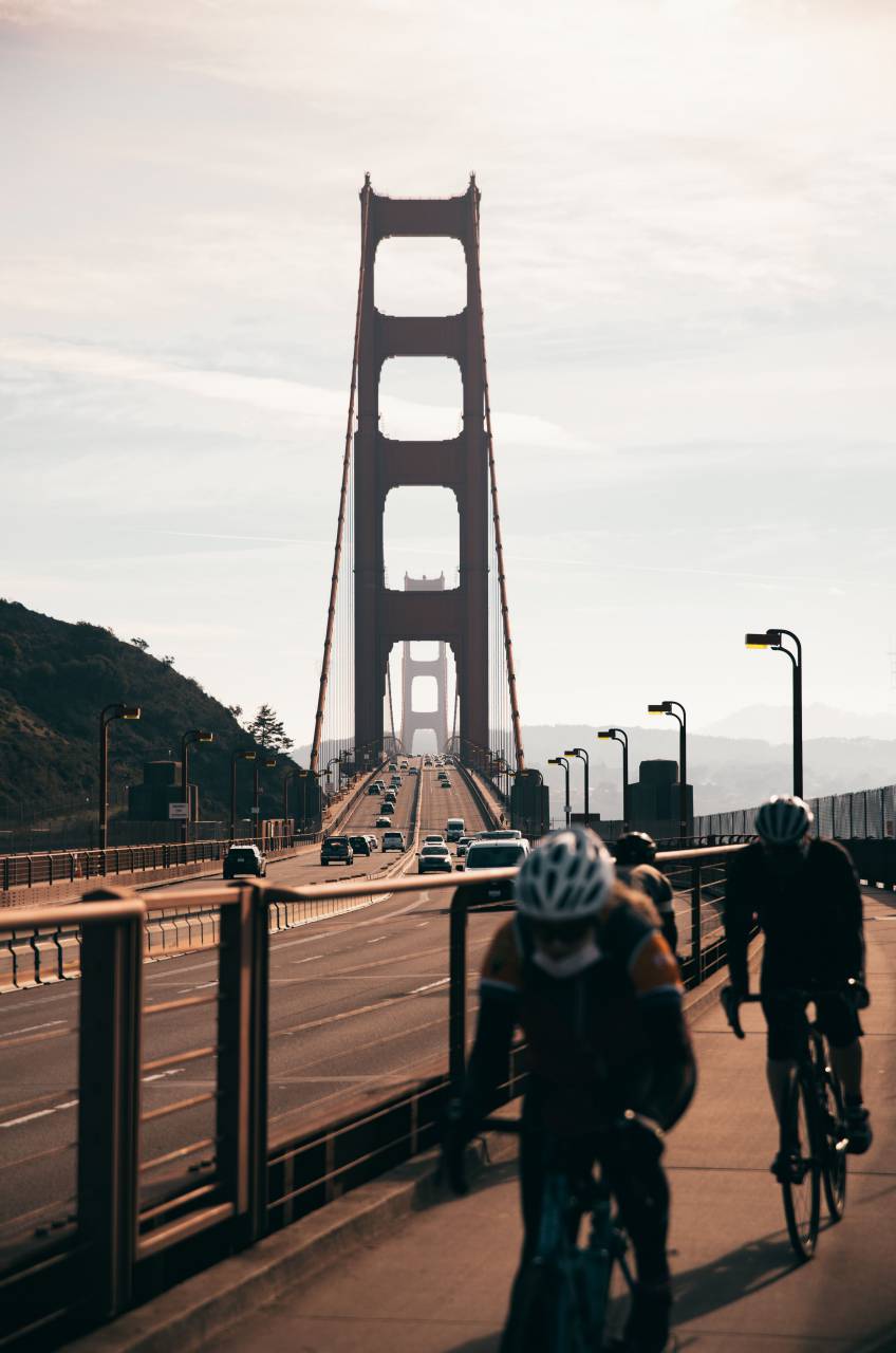 bridge, usa, city, california, travel, francisco, people, golden, gate, san, sky, red, tourism, landmark, bay, tourist, cityscape, architecture, water, america, attraction, urban, sunrise, san francisco, outdoor, ocean, transportation, cloud, vacation, golden gate bridge, financial, famous, skyline, suspension, landscape, sea, no, couple, fog, structure, view, summer, american, tower, coast, steel, bike, cycle, exercise, cable, 