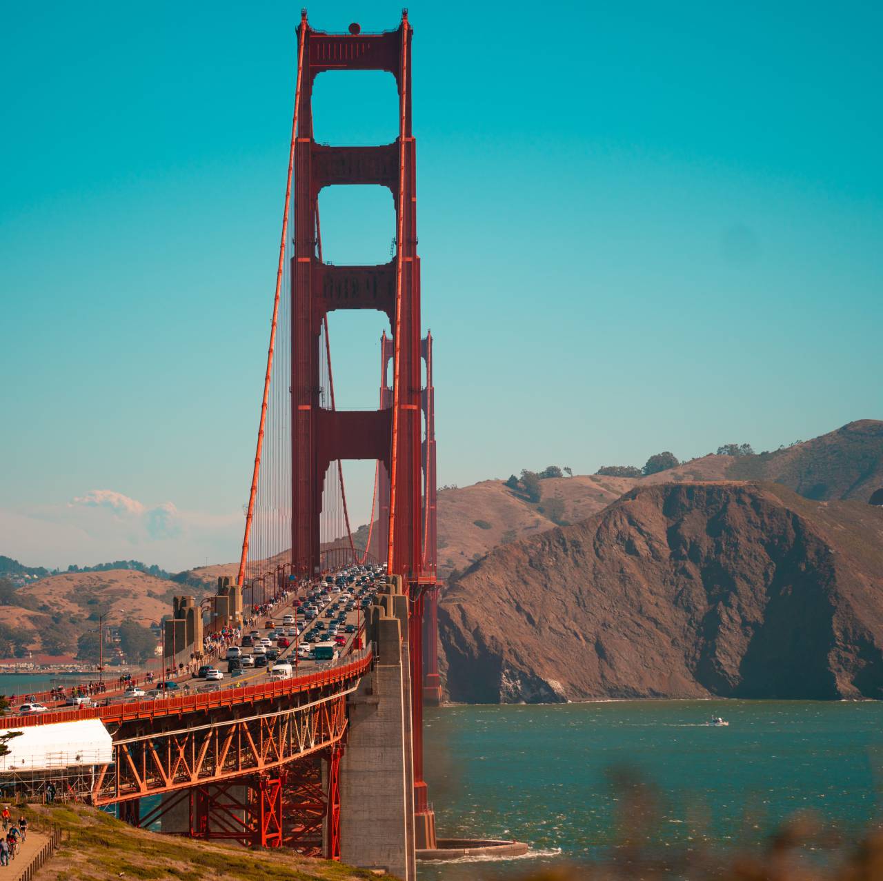 structure, usa, architecture, california, iron, bridge, gate, travel, bay, golden, francisco, san, suspension, highway, landscape, america, road, landmark, water, sea, sky, tourism, metal, ocean, united, engineering, pacific, transportation, famous, american, area, steel, red, traffic, place, touristic, river, modern, states, nobody, tower, city, coast, urban, rope, wire, majestic, vacations, wonder, 