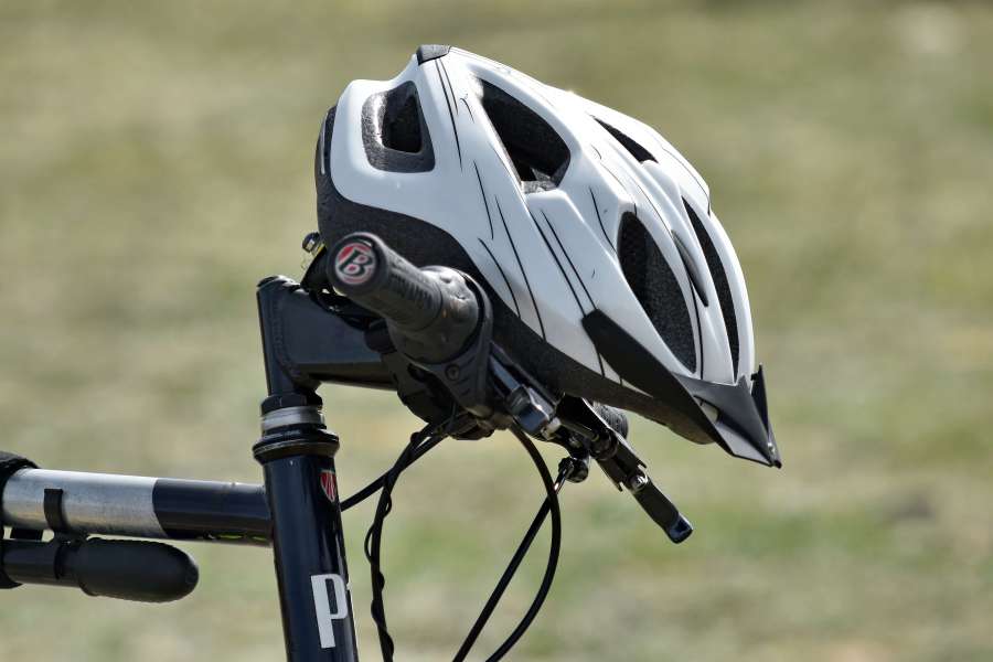 brake, equipment, helmet, mountain bike 